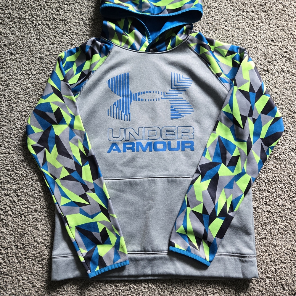Jordan Blue and Gray Hoodie